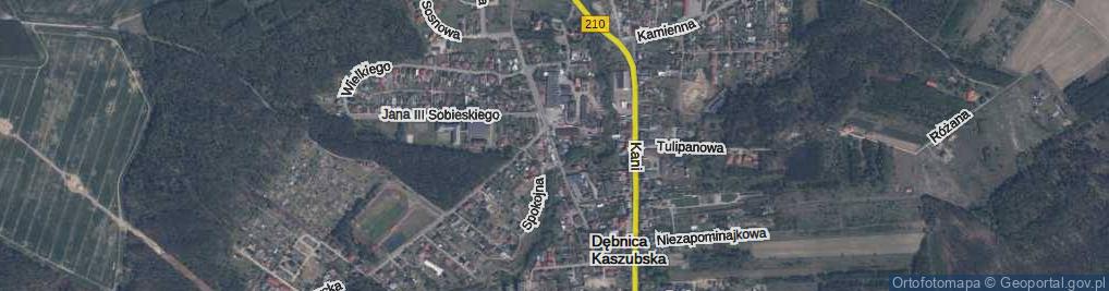 Zdjęcie satelitarne Kościelna ul.